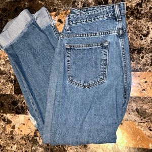 Lee Ankle Mom Jeans